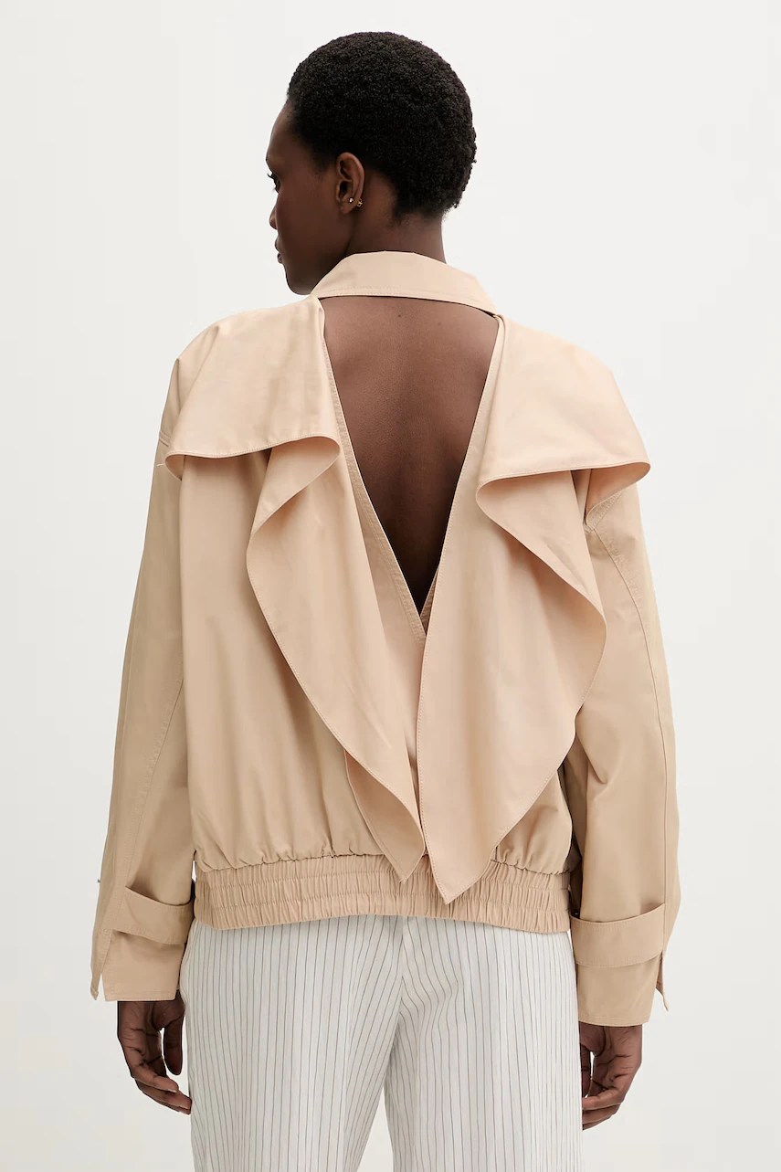 Jachetă scurtă pentru femei isabelle blanche, din bumbac Jachetă scurtă pentru femei isabelle blanche, din bumbac