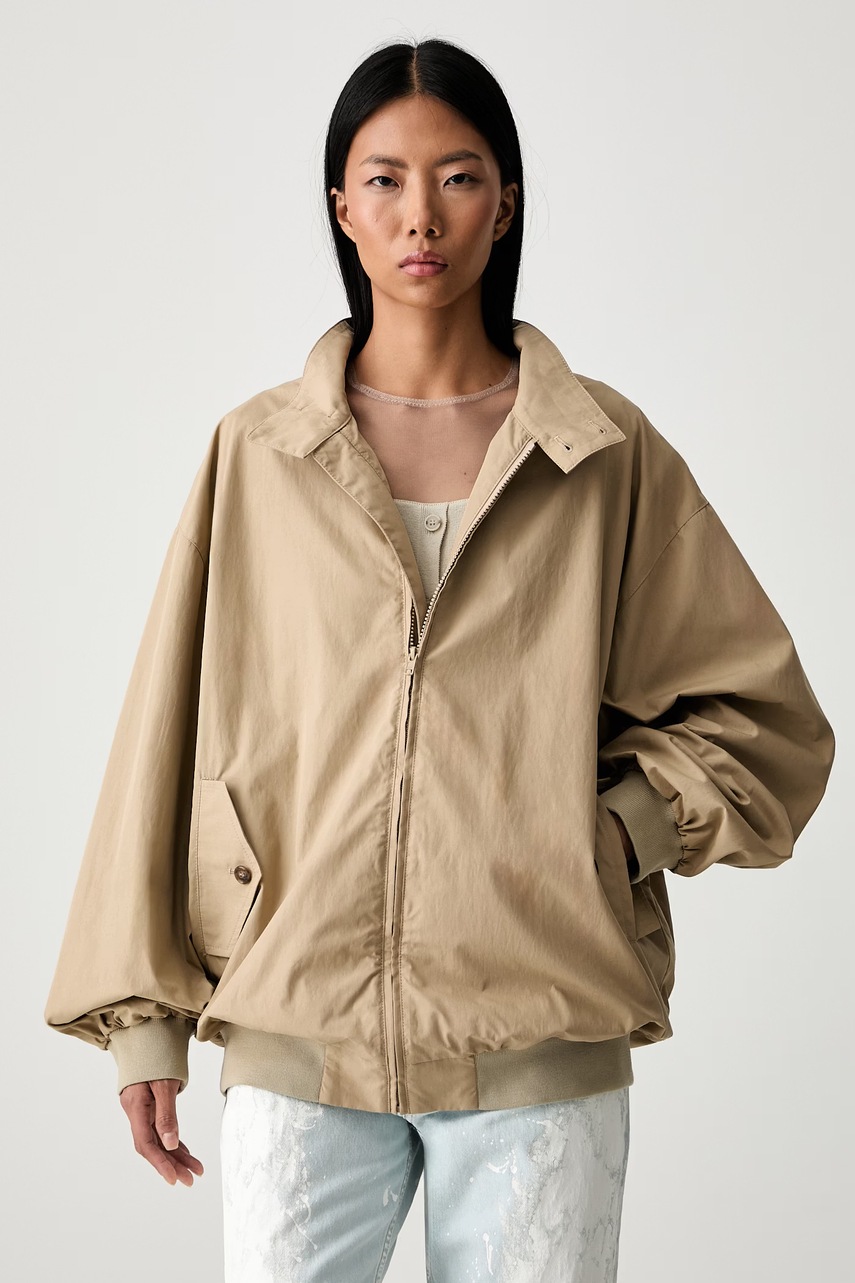 Jachetă pentru femei din bumbac – MM6 Maison Margiela Jachetă pentru femei din bumbac – MM6 Maison Margiela
