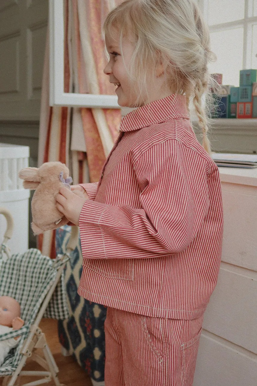 Geacă de bumbac pentru copii LUC SHIRT JACKET GOTS konges sløjd Geacă de bumbac pentru copii LUC SHIRT JACKET GOTS konges sløjd