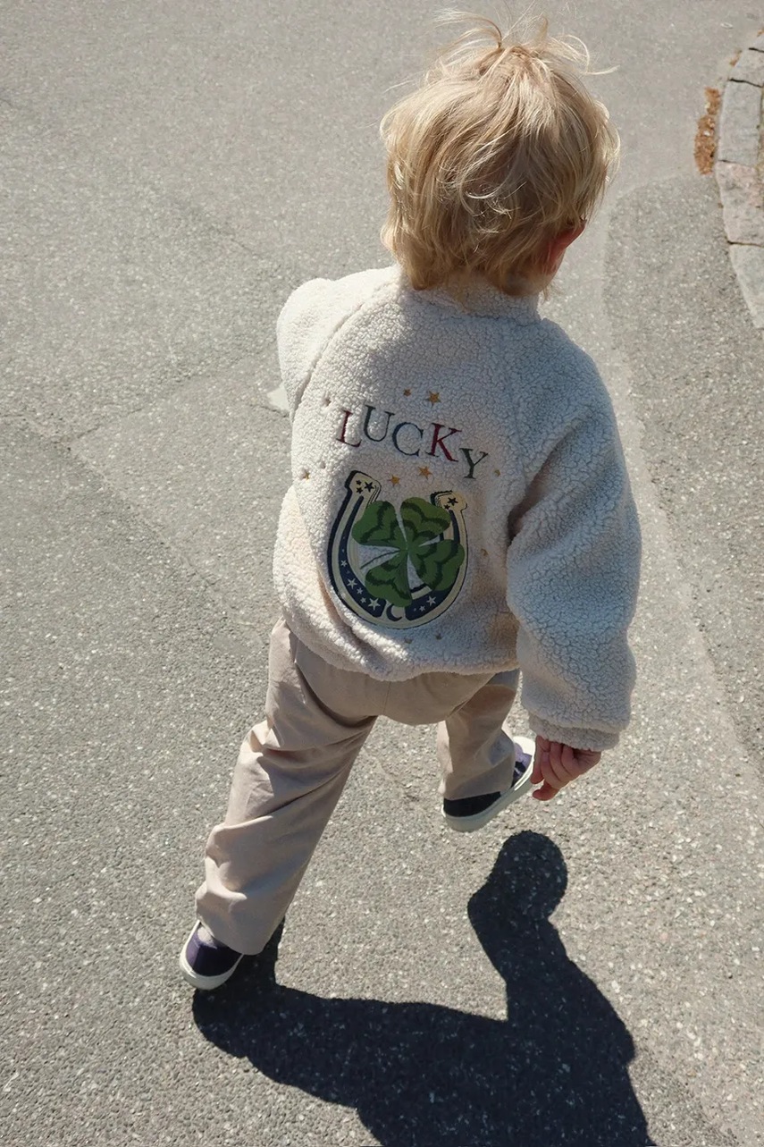 Geacă copii JAZZ TEDDY JACKET GRS de la konges sløjd Geacă copii JAZZ TEDDY JACKET GRS de la konges sløjd