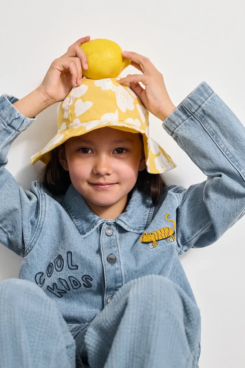 Geacă de blugi pentru copii Kinsley Placement Denim Overshirt Geacă de blugi pentru copii Kinsley Placement Denim Overshirt