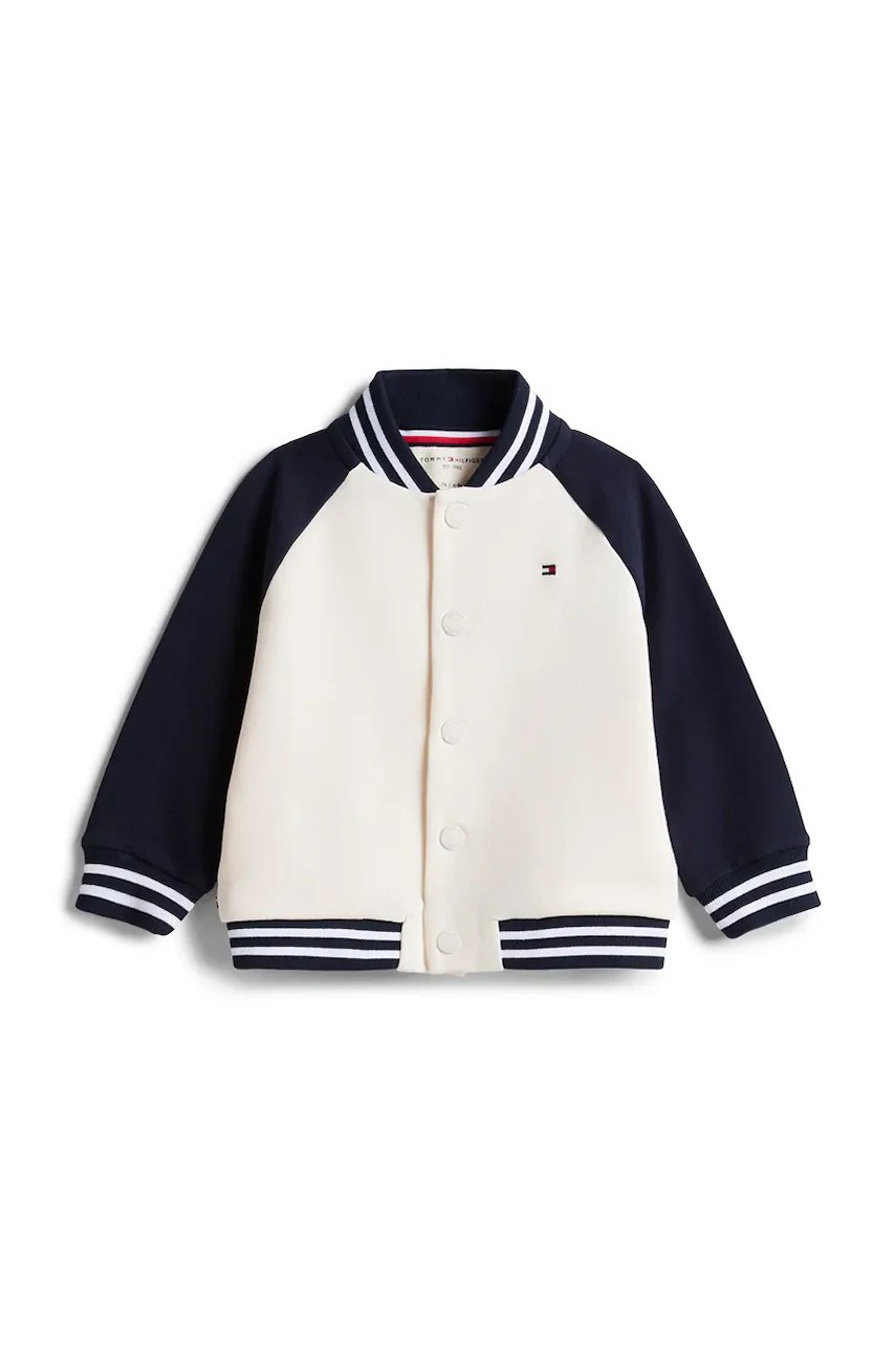 Geacă varsity tommy hilfiger pentru bebeluși, din bumbac Geacă varsity tommy hilfiger pentru bebeluși, din bumbac