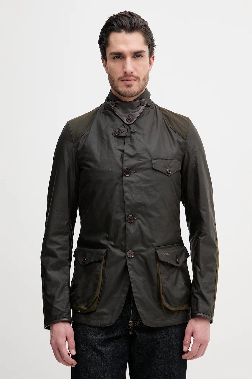 Geacă barbour din bumbac cerat Geacă barbour din bumbac cerat