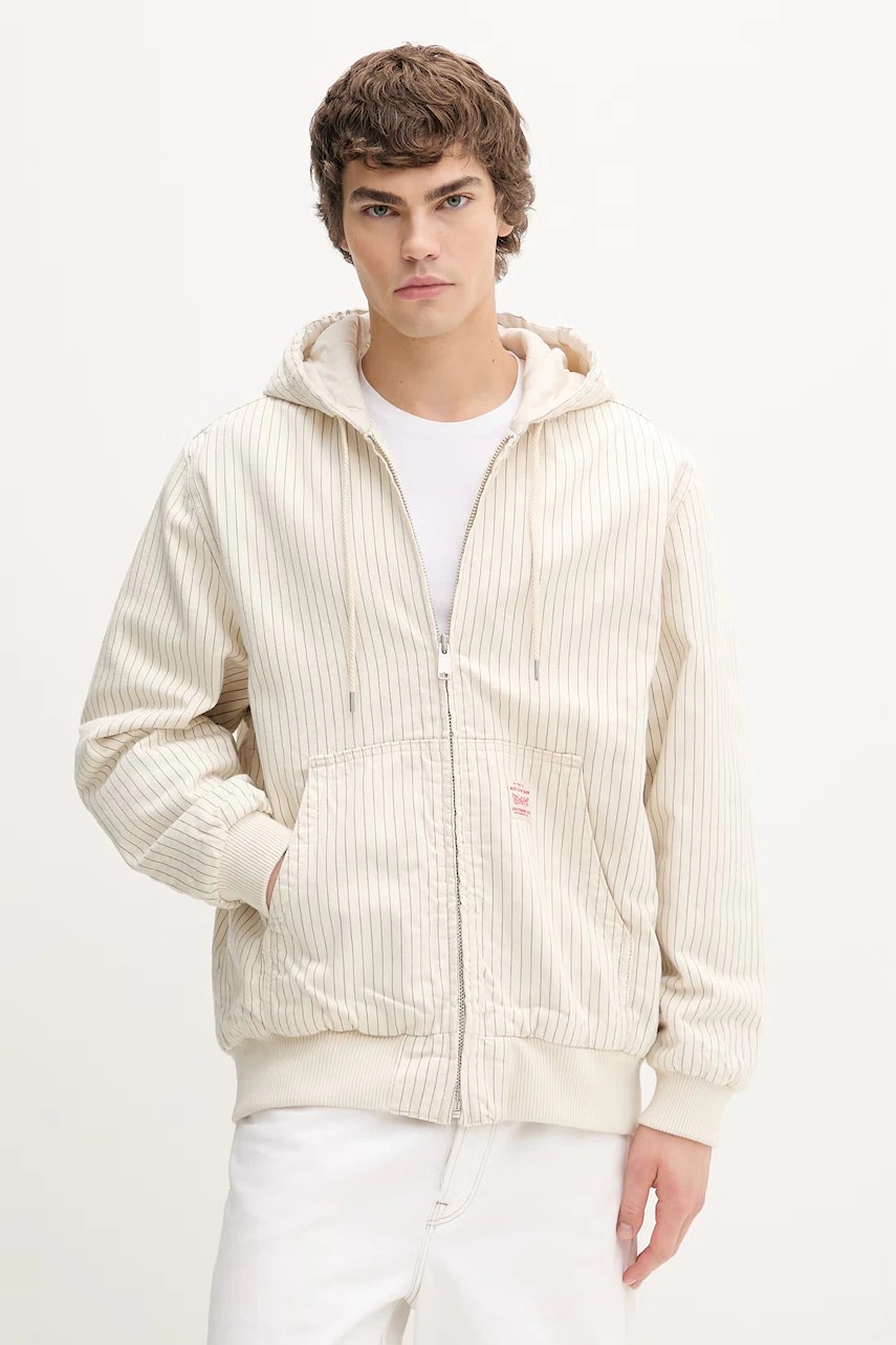 Levi’s jachetă scurtă pentru bărbați din bumbac POTRERO DENIM x WORKWEAR Levi’s jachetă scurtă pentru bărbați din bumbac POTRERO DENIM x WORKWEAR