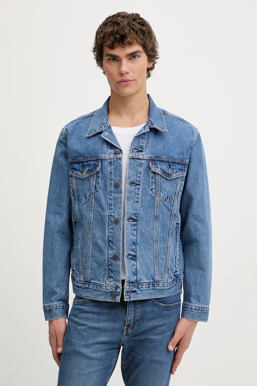 Geacă de blugi din bumbac levi’s THE JACKET Geacă de blugi din bumbac levi’s THE JACKET