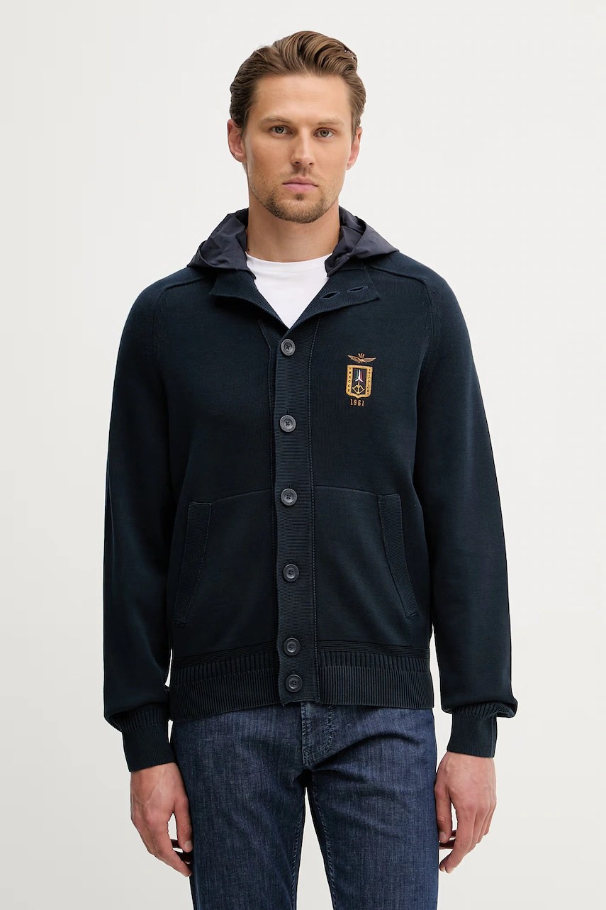 Cardigan pentru bărbați aeronautica militare Cardigan pentru bărbați aeronautica militare