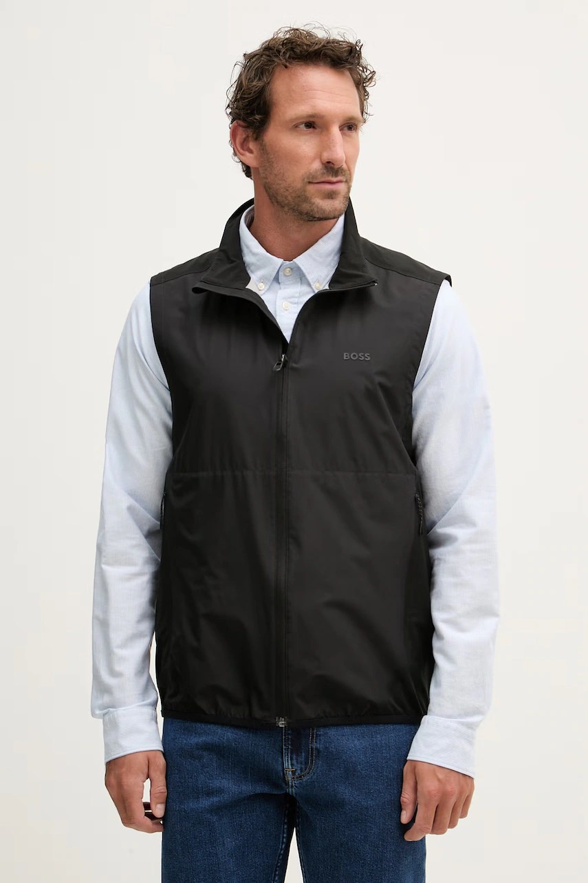 Vestă BOSS green pentru bărbați Vestă BOSS green pentru bărbați