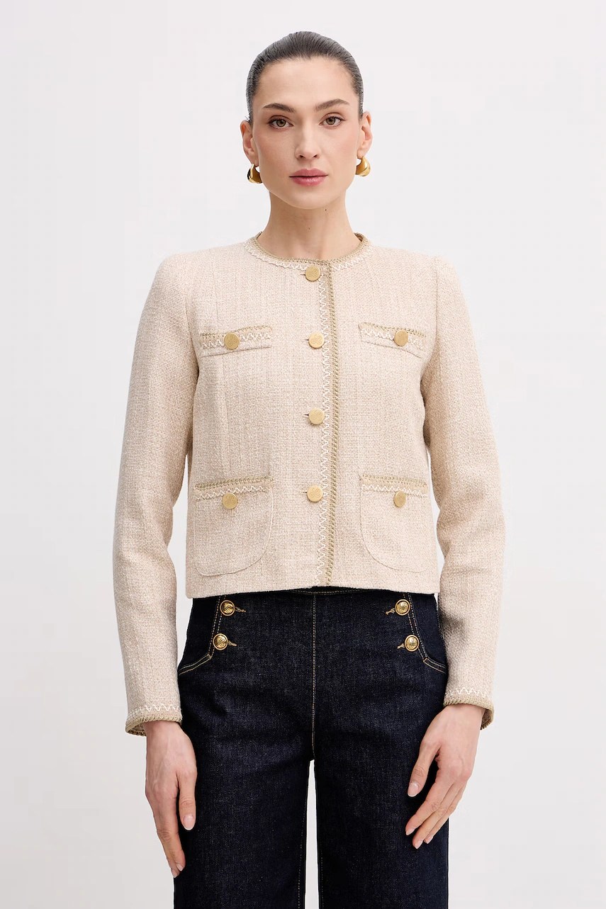 Jachetă de damă din bumbac Vasari luisa spagnoli Jachetă de damă din bumbac Vasari luisa spagnoli