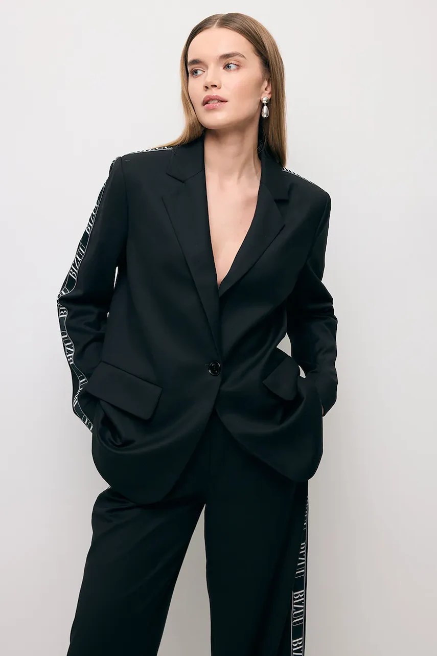 Sacou oversize bizuu VANDA Sacou oversize bizuu VANDA