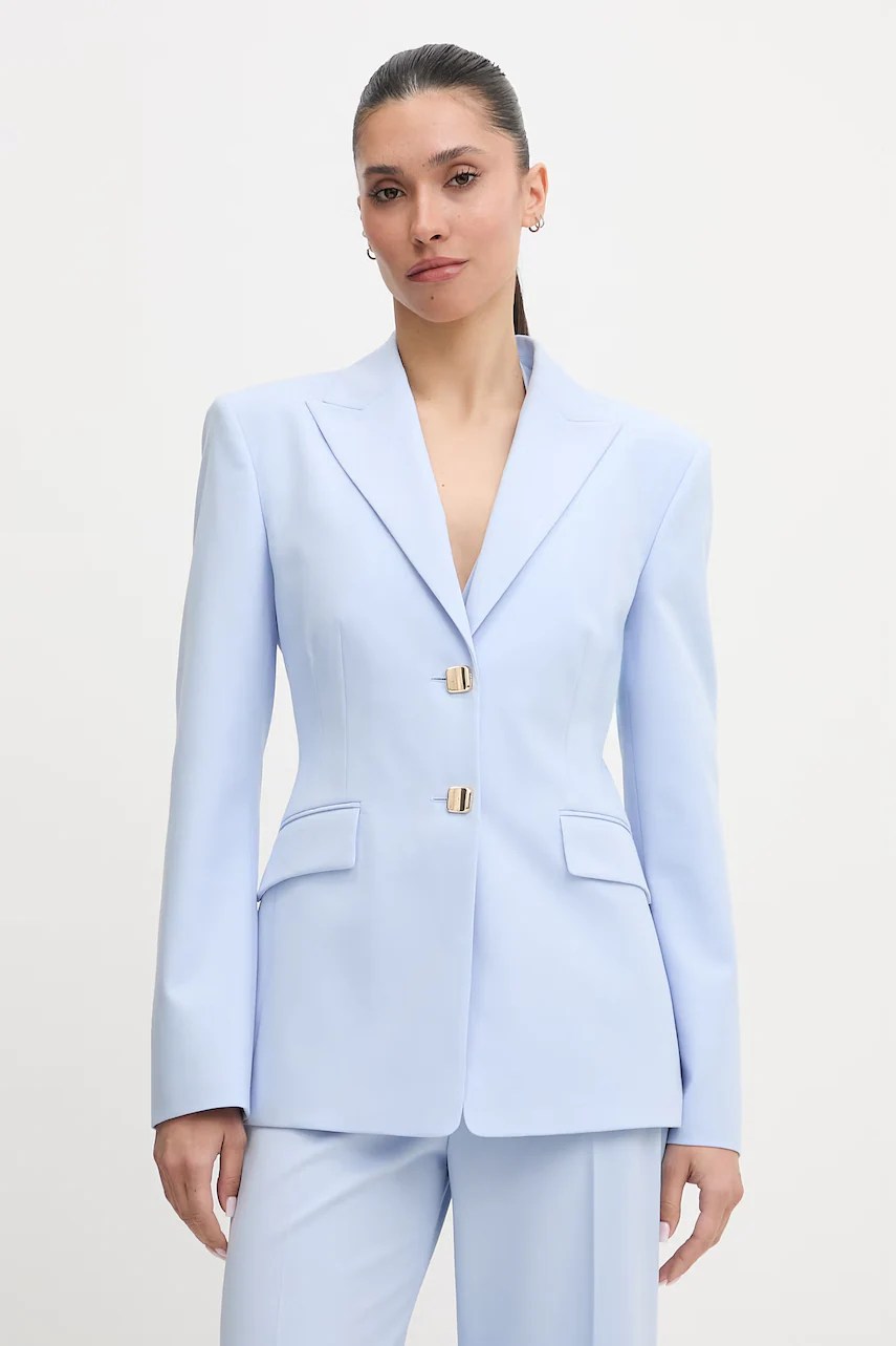 Hugo sacou Asmalla cu un singur rând de nasturi pentru damă Hugo sacou Asmalla cu un singur rând de nasturi pentru damă