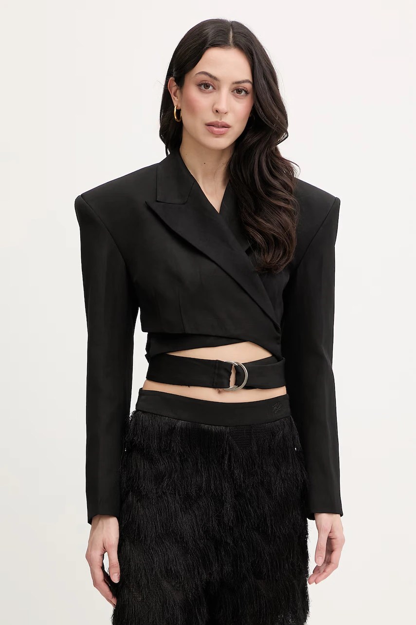 Sacou karl lagerfeld pentru femei, din in karl lagerfeld studio Sacou karl lagerfeld pentru femei, din in karl lagerfeld studio