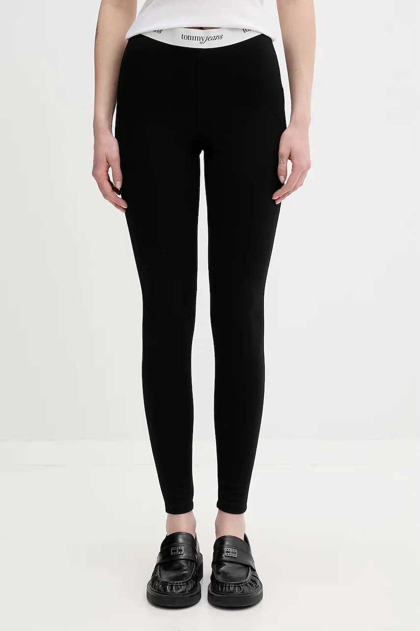 Colanți pentru femei tommy jeans, cu vâscoză Colanți pentru femei tommy jeans, cu vâscoză