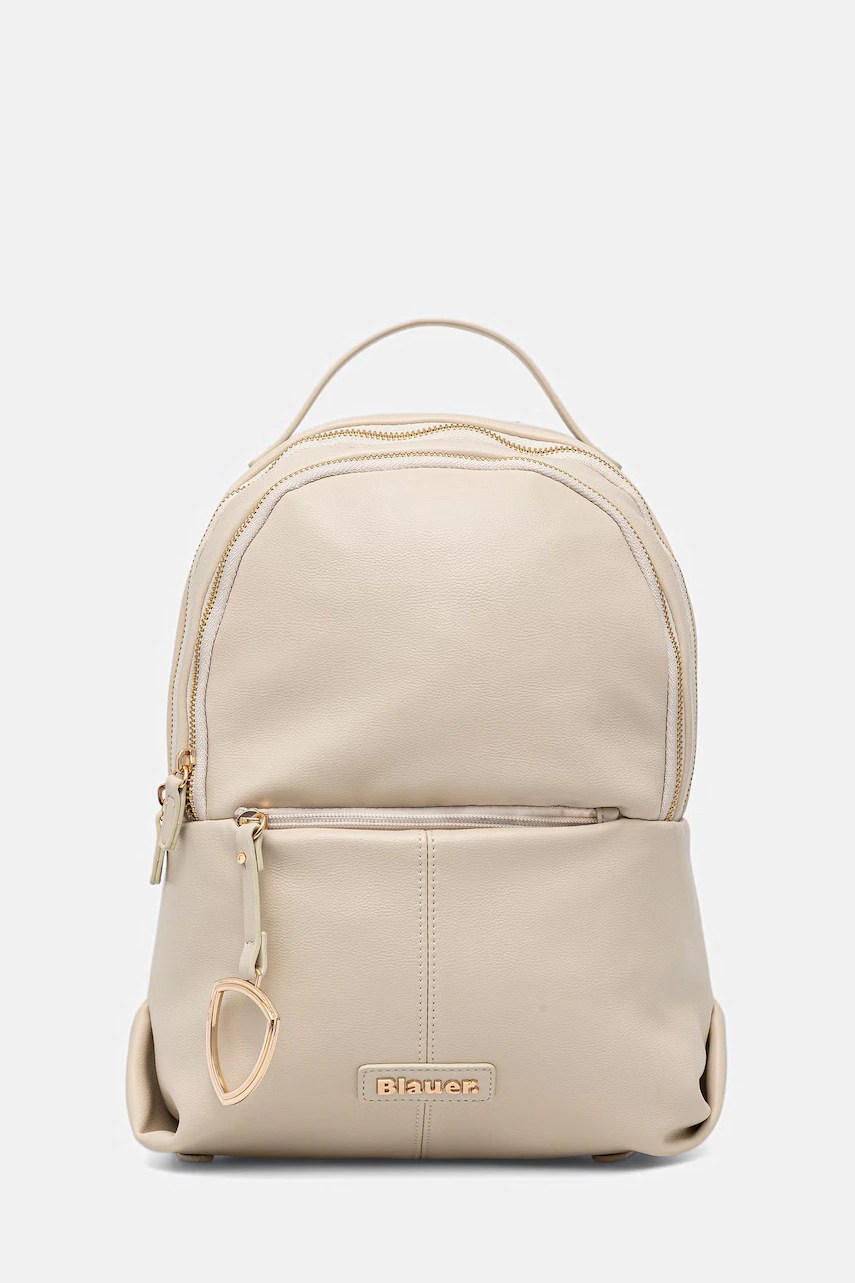 Rucsac blauer pentru femei, cu imitație de piele Rucsac blauer pentru femei, cu imitație de piele