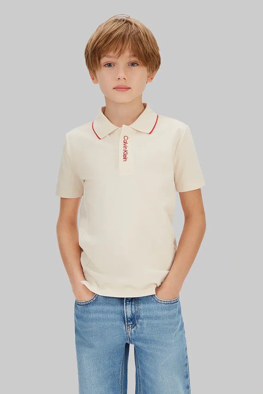 Tricou polo băieți calvin klein jeans Tricou polo băieți calvin klein jeans
