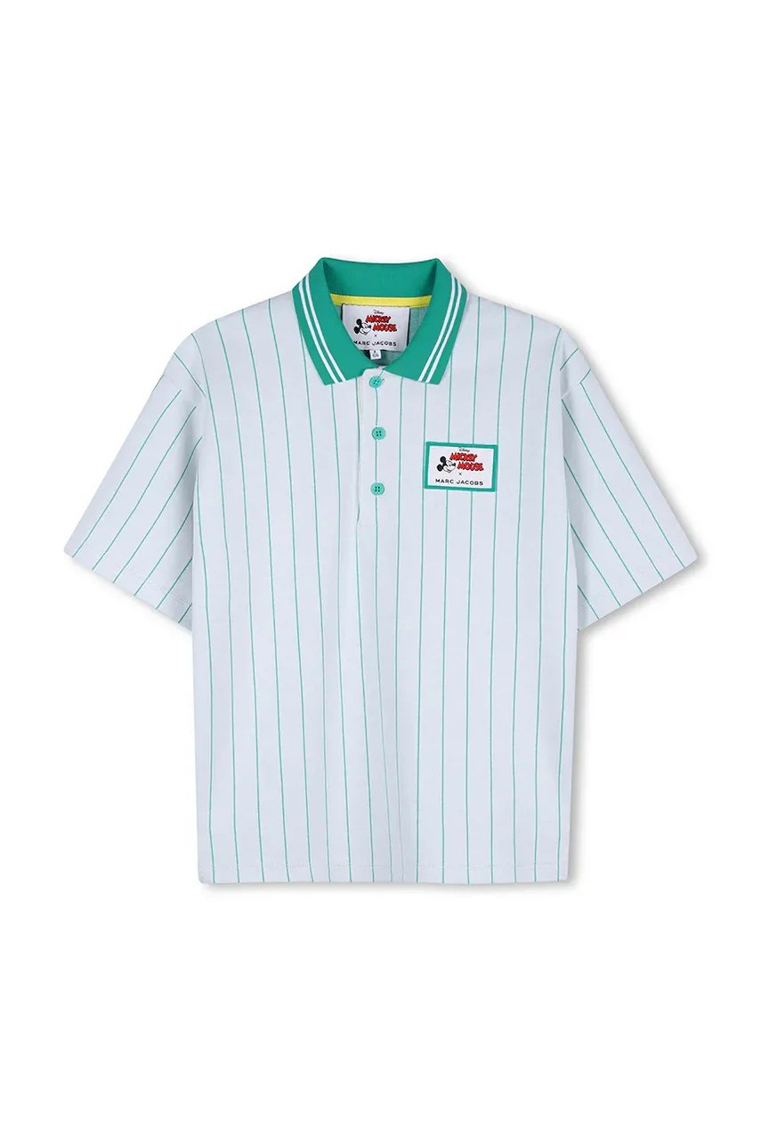 Tricou polo marc jacobs pentru copii din bumbac Tricou polo marc jacobs pentru copii din bumbac