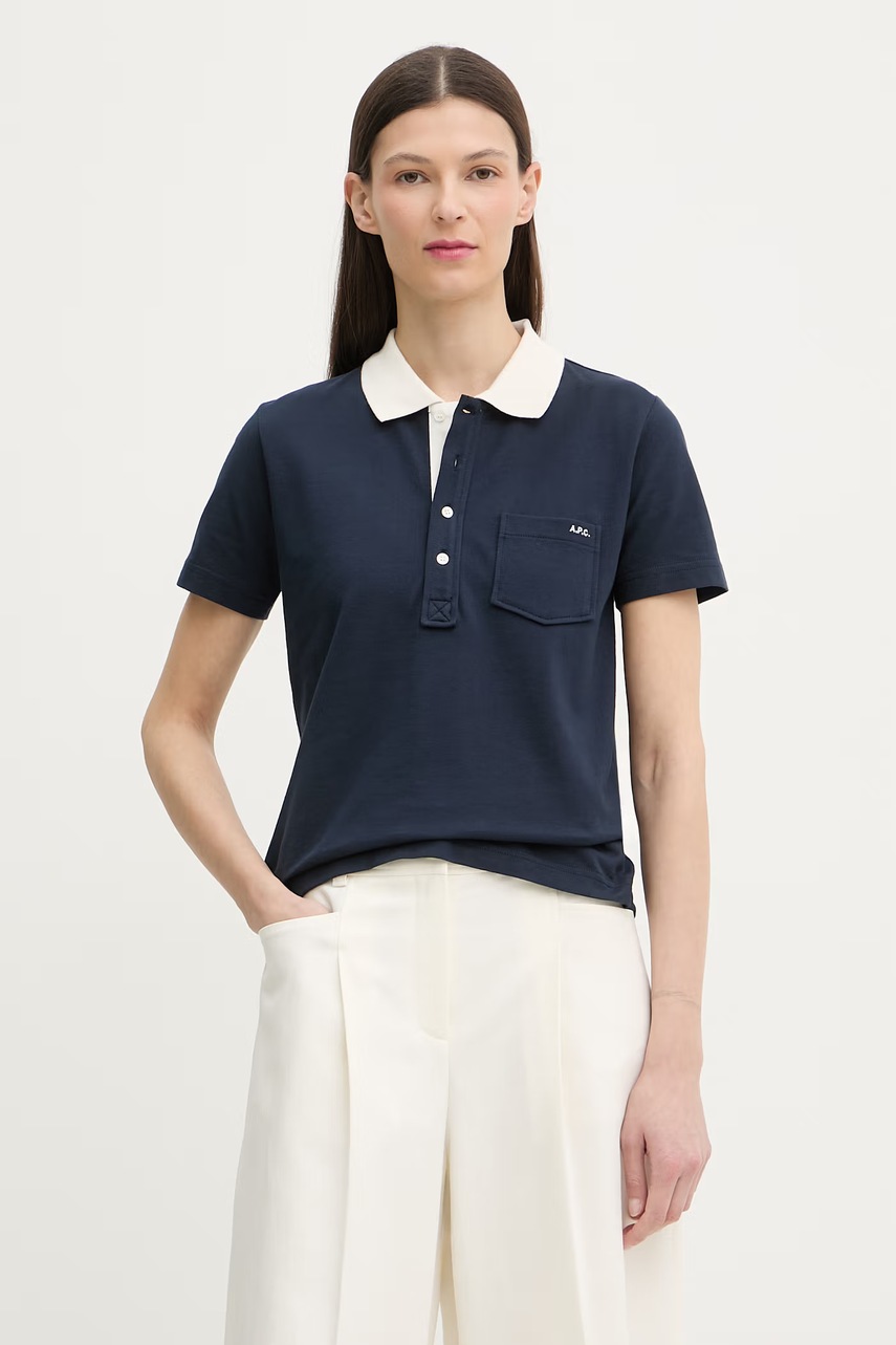 Polo pentru femei a.p.c. din bumbac Polo pentru femei a.p.c. din bumbac