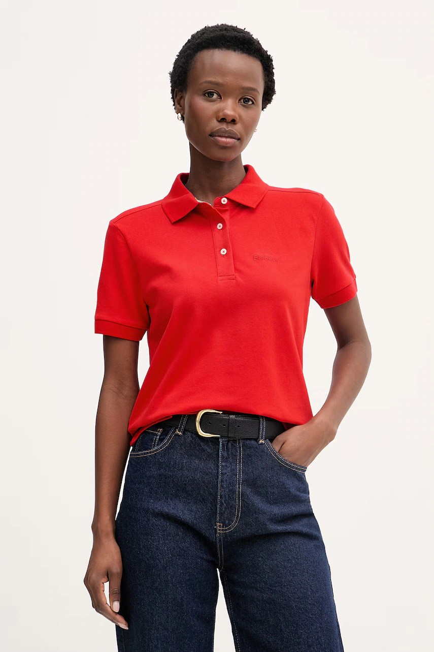 Polo barbour pentru bărbați din bumbac cu elastan Bowford Polo barbour pentru bărbați din bumbac cu elastan Bowford