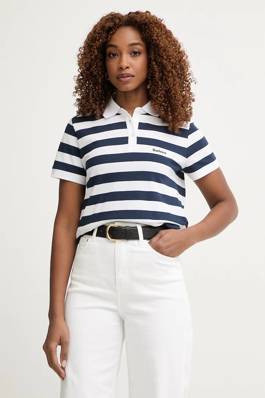 Tricou polo femeiesc din bumbac barbour Ashbourne Tricou polo femeiesc din bumbac barbour Ashbourne