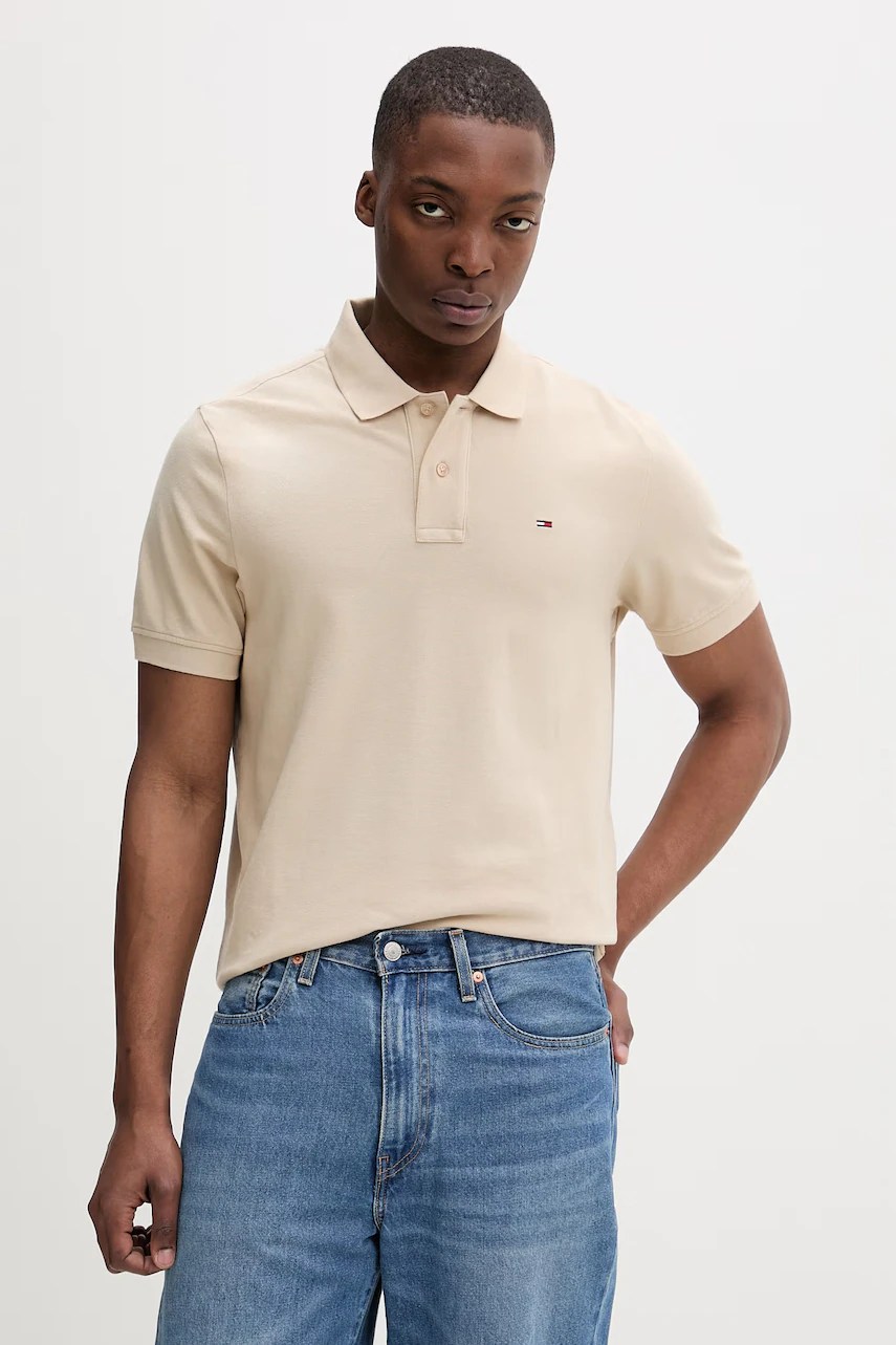 Polo tommy jeans pentru bărbați din bumbac Polo tommy jeans pentru bărbați din bumbac