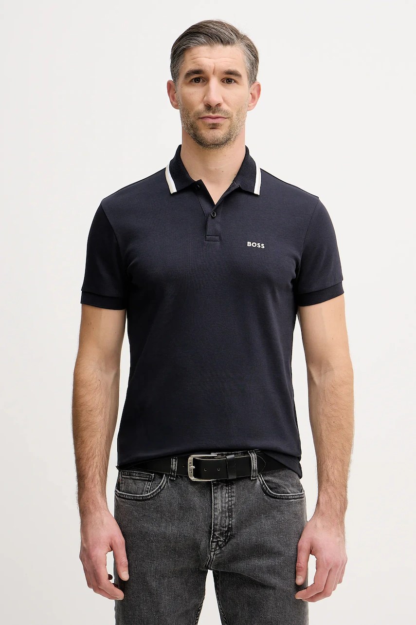 Tricou polo BOSS green din bumbac pl_join Paddy Tricou polo BOSS green din bumbac pl_join Paddy
