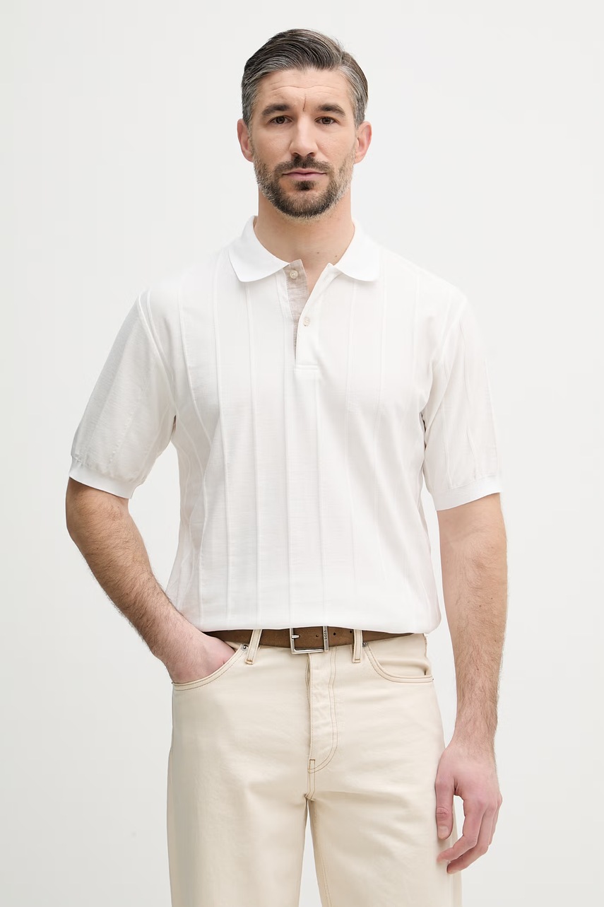 Tricou polo bărbați paul&shark din bumbac Tricou polo bărbați paul&shark din bumbac