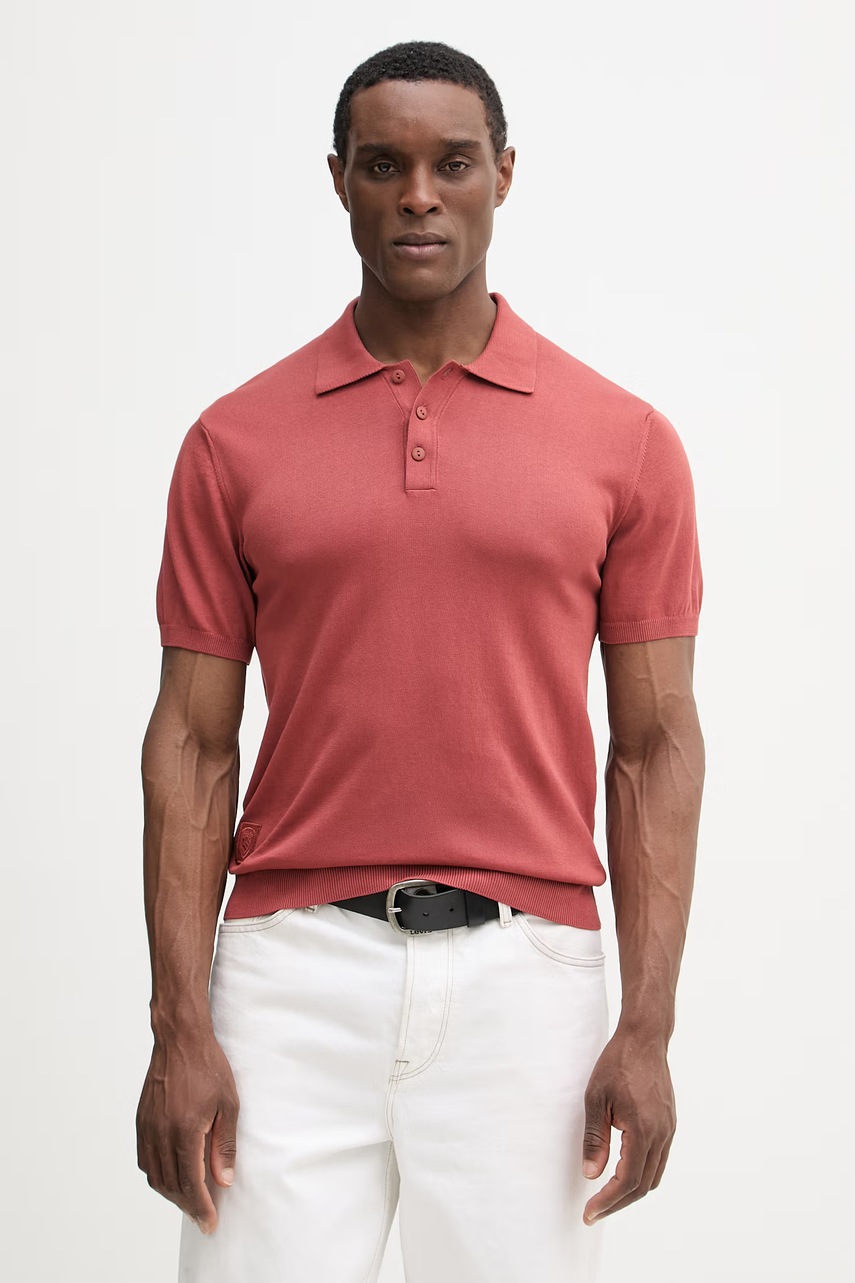 Polo de bumbac blauer CUSTER Polo de bumbac blauer CUSTER