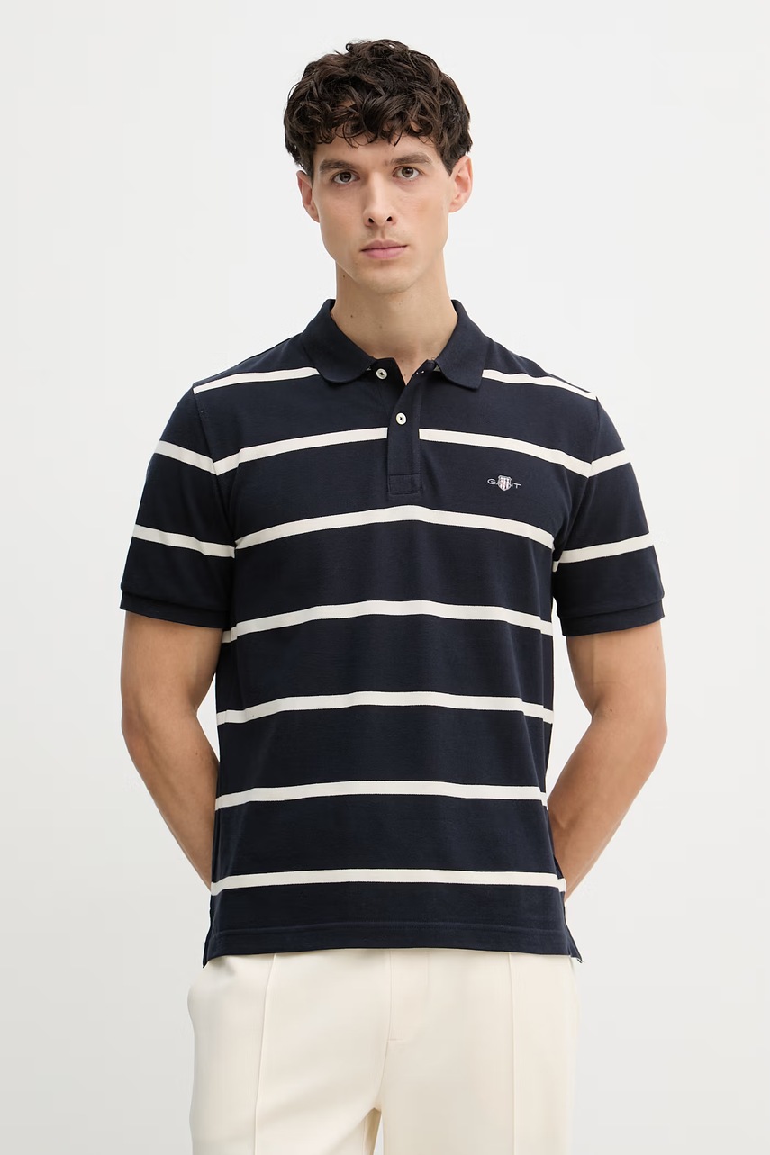 Polo bărbați gant din bumbac Polo bărbați gant din bumbac