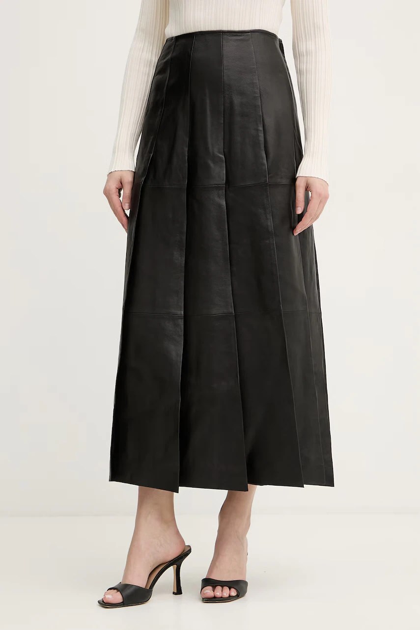 Fustă de piele max&co. MCLTEQUILA Fustă de piele max&co. MCLTEQUILA