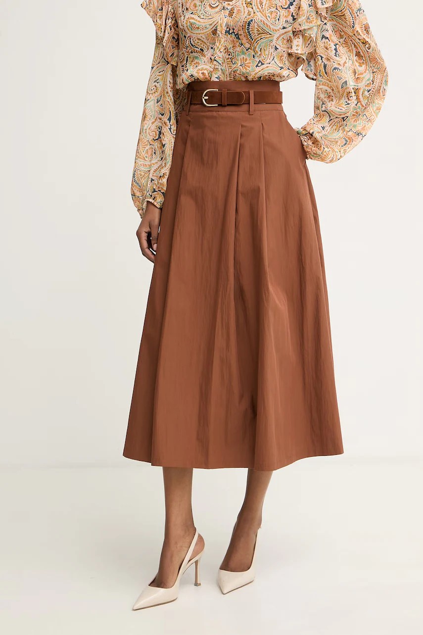 Fustă morgan din bumbac Fustă morgan din bumbac