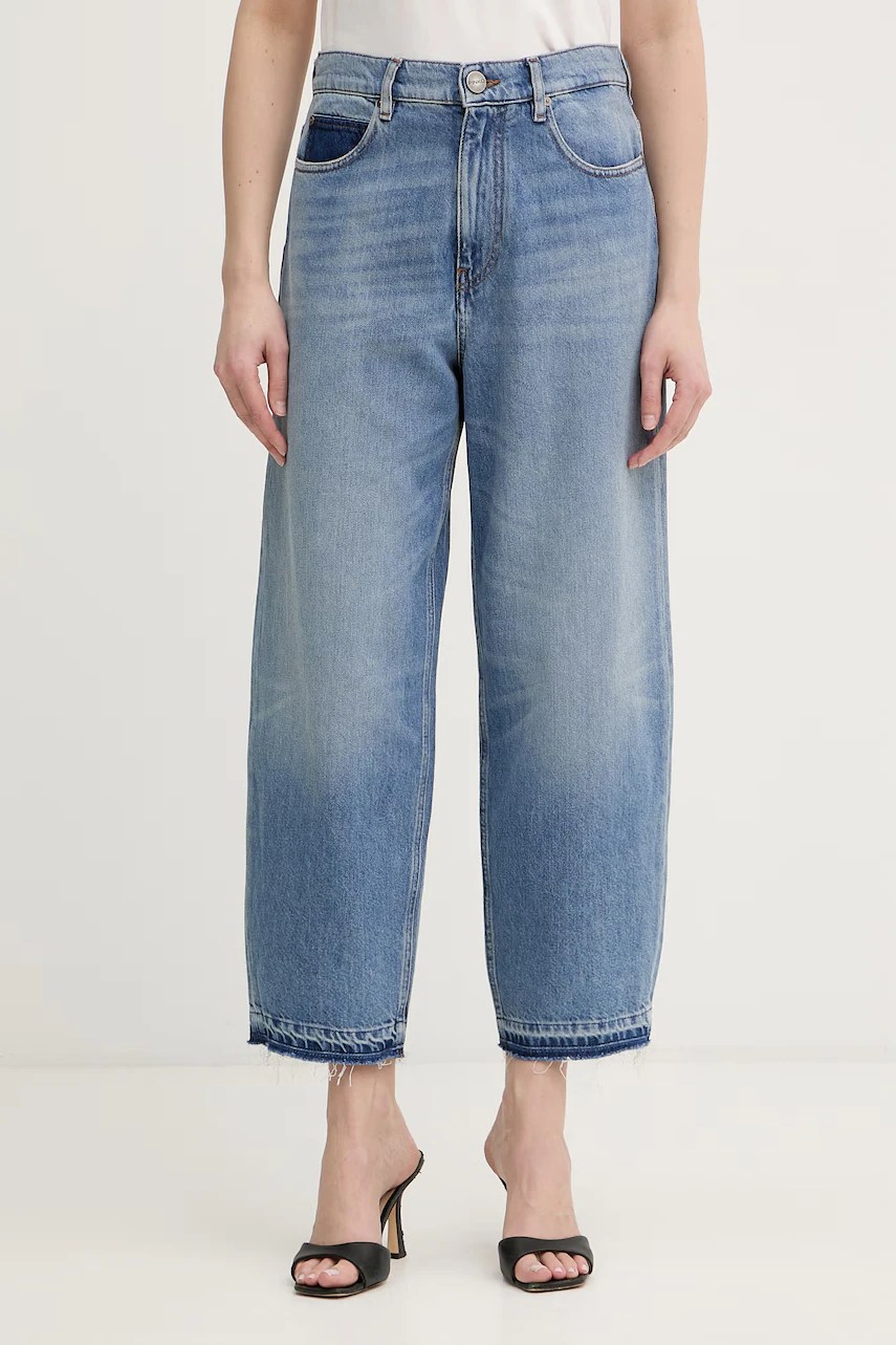 Blugi relaxed fit pinko pentru femei Blugi relaxed fit pinko pentru femei