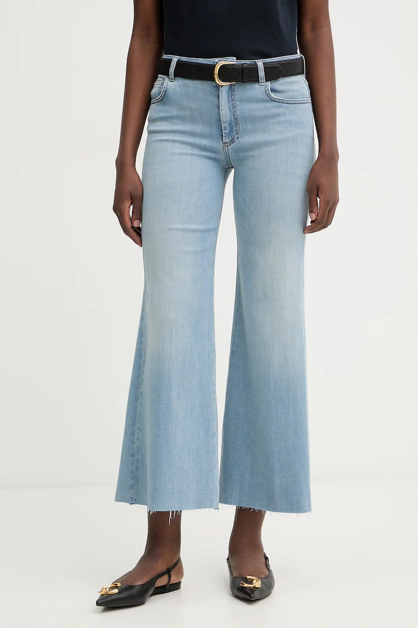 Blugi wide leg de damă marella WLCROP Blugi wide leg de damă marella WLCROP