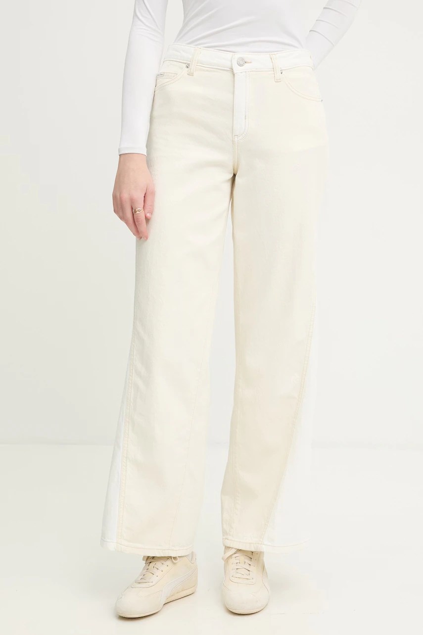 Blugi wide leg guess jeans pentru femei Blugi wide leg guess jeans pentru femei