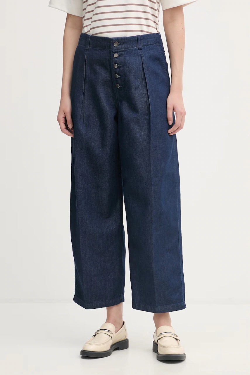 Blugi wide leg united colors of benetton pentru femei Blugi wide leg united colors of benetton pentru femei