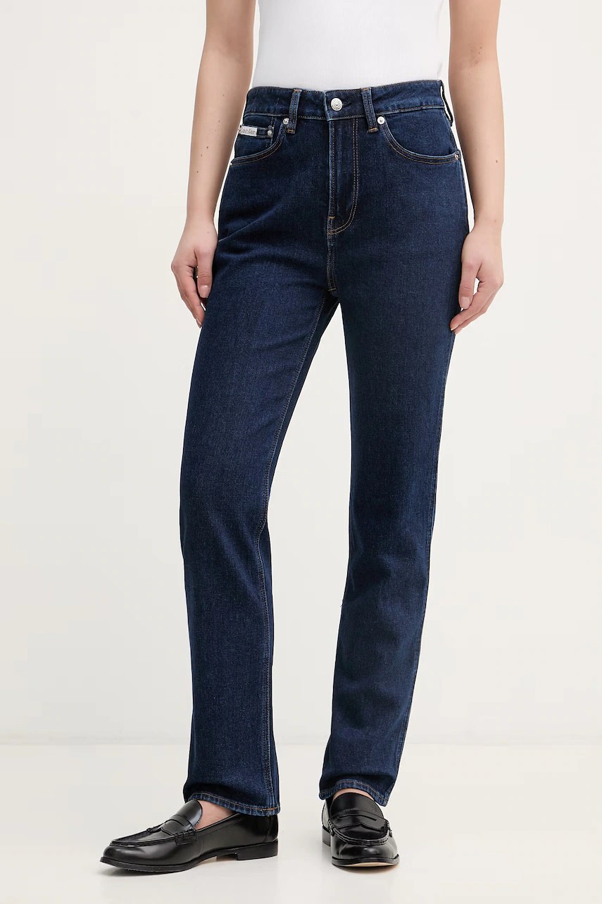 Blugi slim fit pentru femei calvin klein jeans Blugi slim fit pentru femei calvin klein jeans