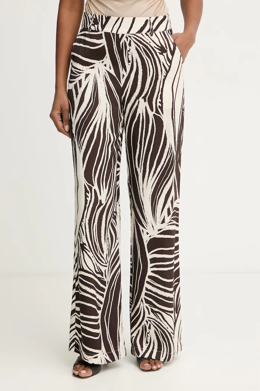 Pantaloni straight de damă guess din vâscoză BASTIENNE Pantaloni straight de damă guess din vâscoză BASTIENNE