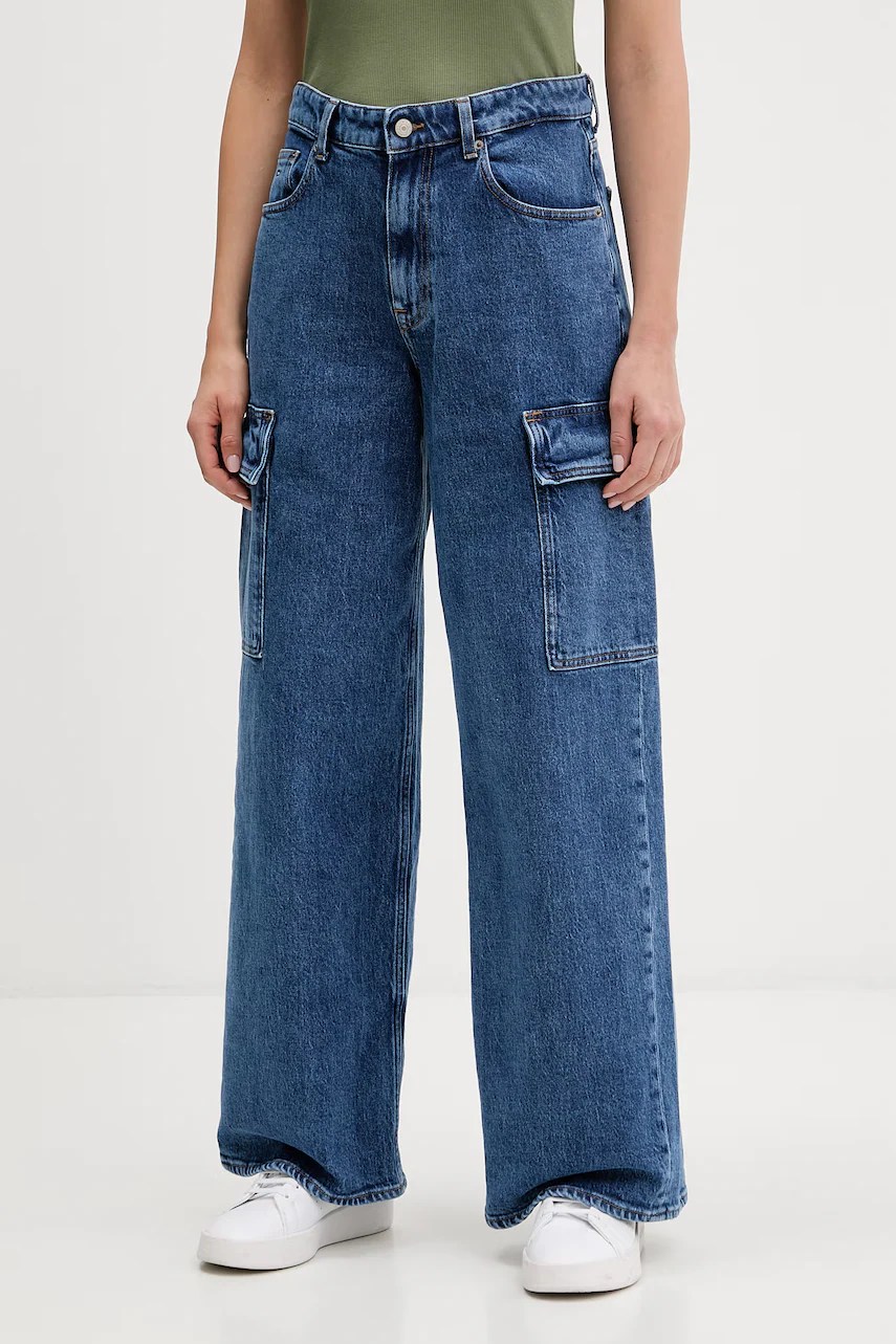 Blugi wide leg tommy jeans pentru damă Blugi wide leg tommy jeans pentru damă