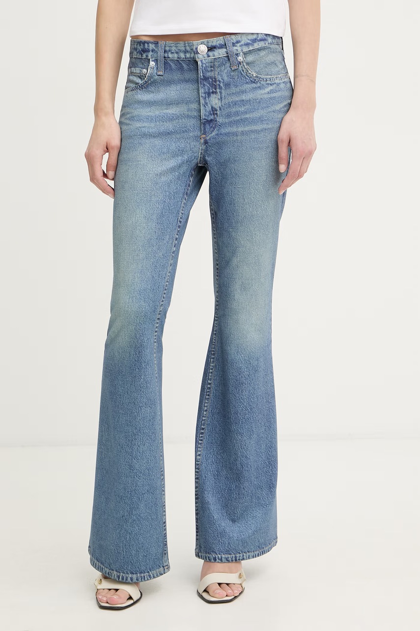 Pantaloni evazați pentru femei, cu vâscoză Miramar Dhalia – rag & bone Pantaloni evazați pentru femei, cu vâscoză Miramar Dhalia – rag & bone