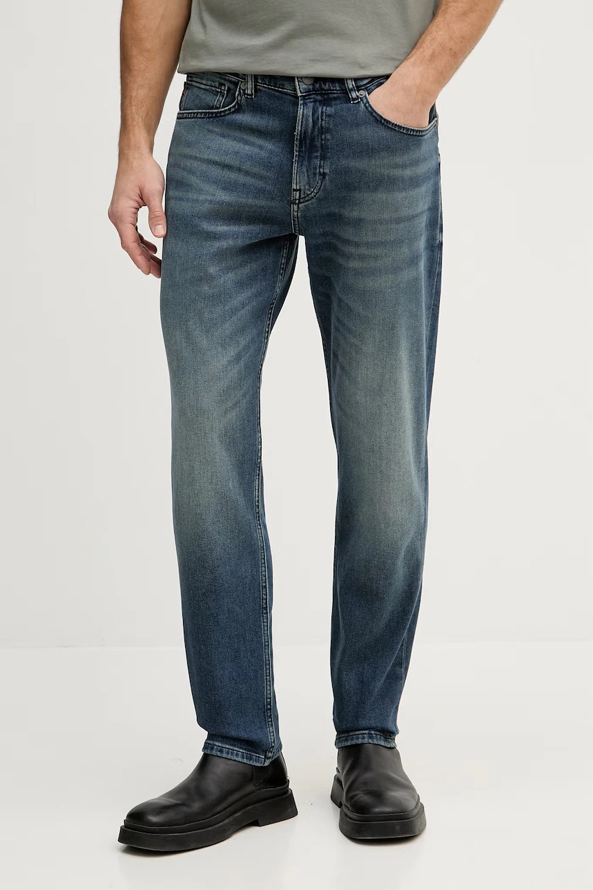 Blugi regulați BOSS orange pentru bărbați RE.MAINE BO Blugi regulați BOSS orange pentru bărbați RE.MAINE BO