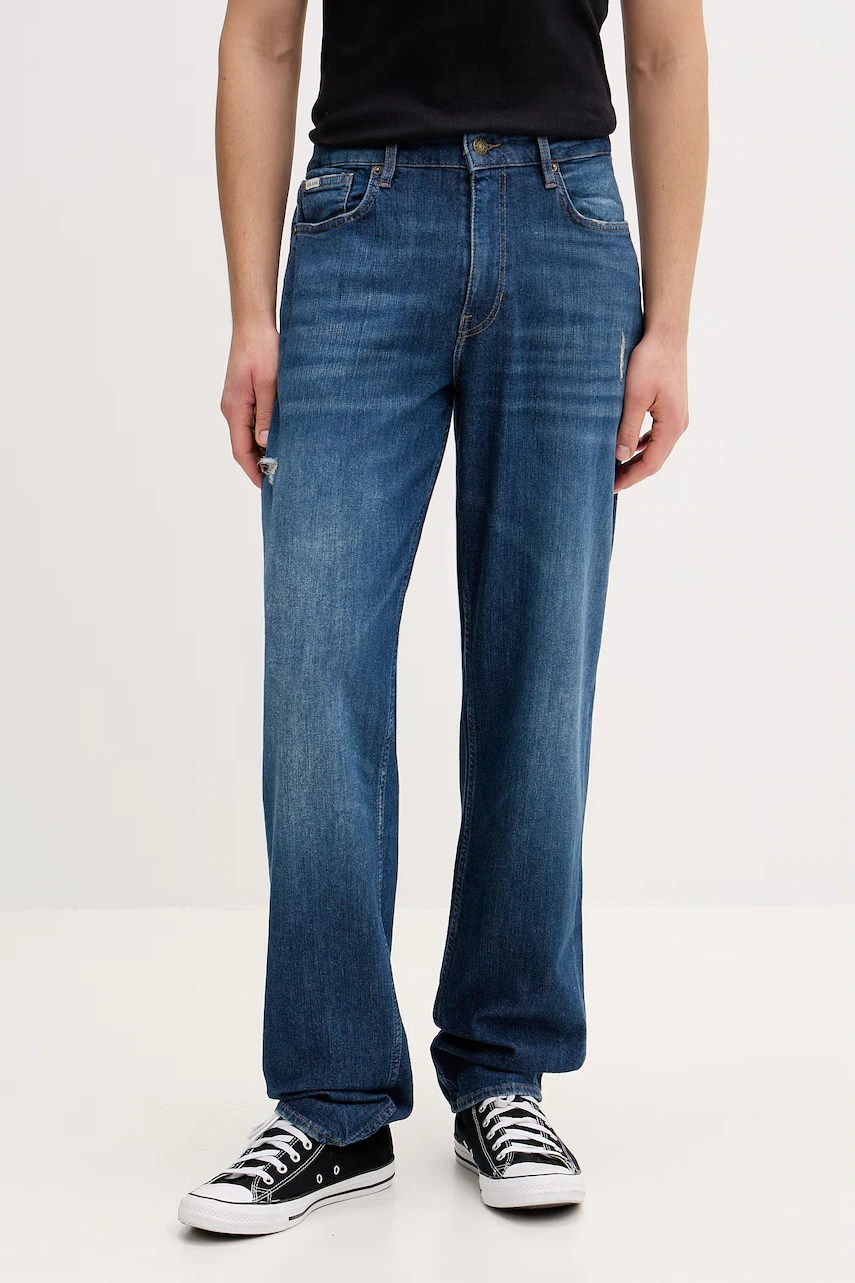 Blugi relaxed fit bărbați guess jeans Blugi relaxed fit bărbați guess jeans