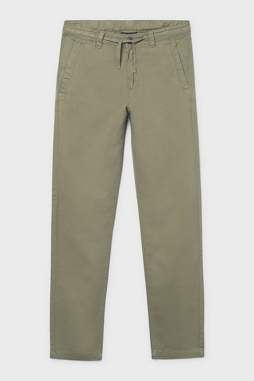 Pantaloni din bumbac mayoral pentru copii Pantaloni din bumbac mayoral pentru copii