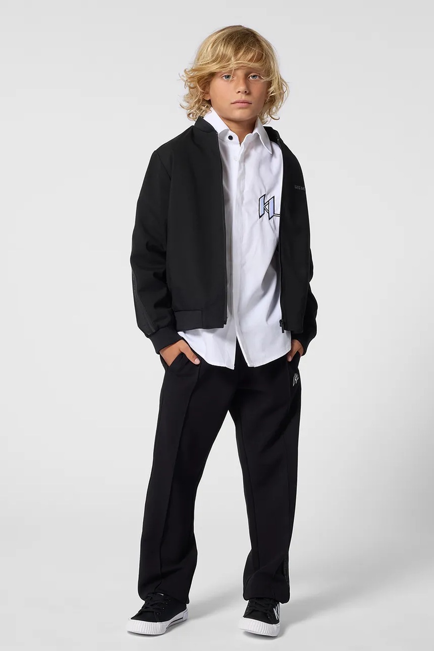 Pantaloni karl lagerfeld pentru copii Pantaloni karl lagerfeld pentru copii