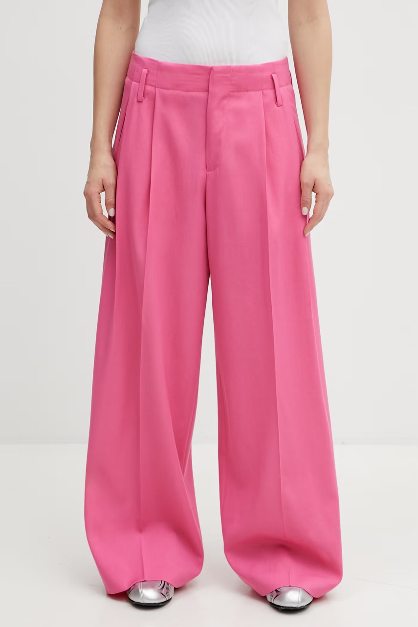 Pantaloni de lână kenzo Pantaloni de lână kenzo