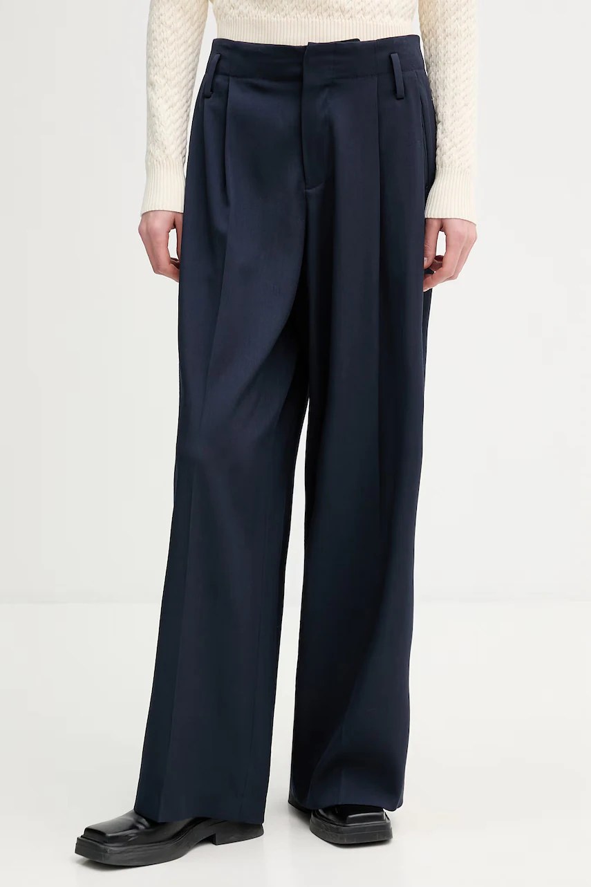 Pantaloni de lână kenzo eleganți Pantaloni de lână kenzo eleganți