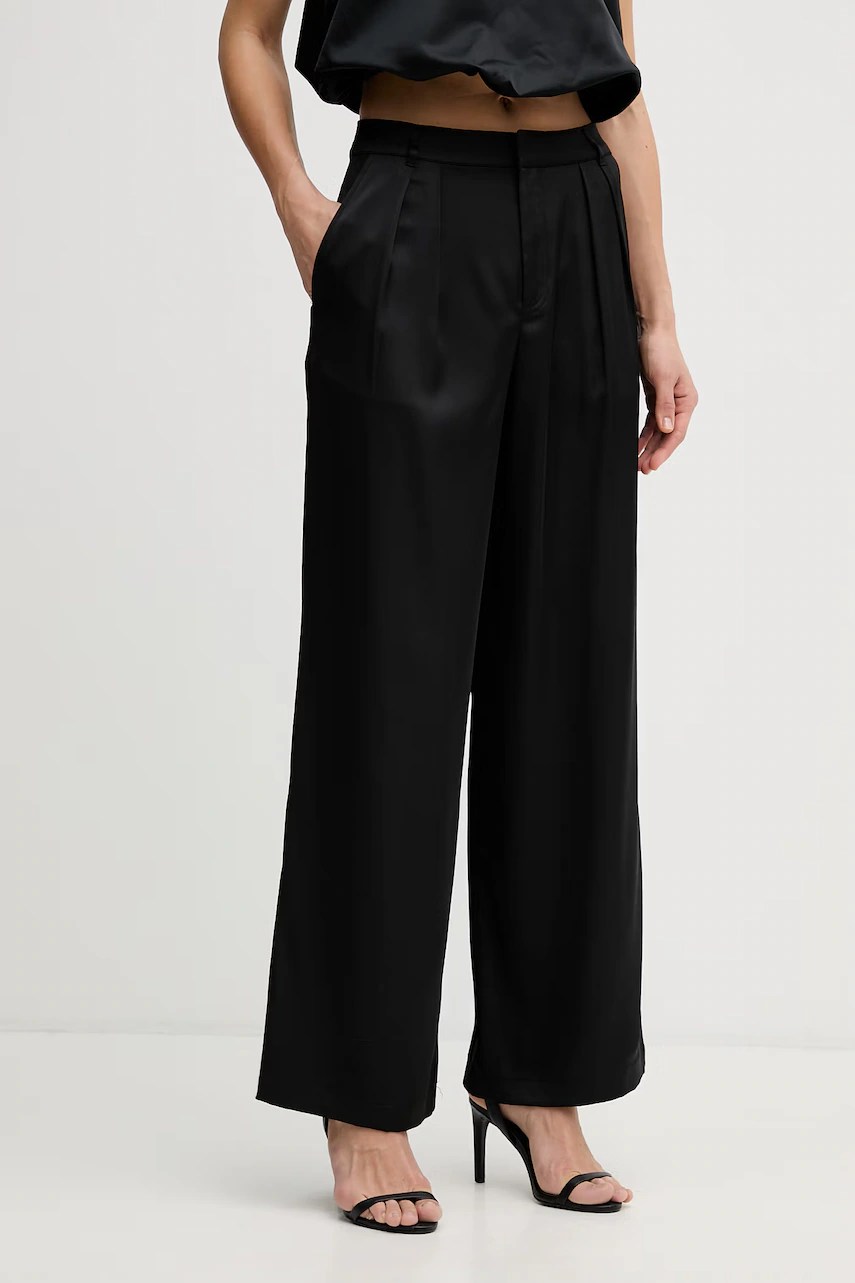 Pantaloni straight DKNY pentru femei Pantaloni straight DKNY pentru femei