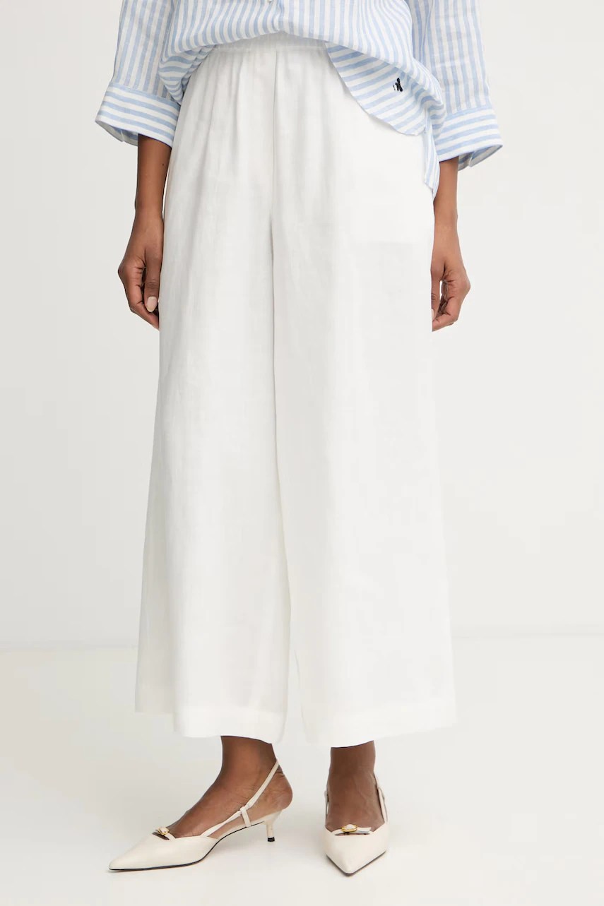 Pantaloni wide leg weekend max mara pentru femei din FELINO Pantaloni wide leg weekend max mara pentru femei din FELINO