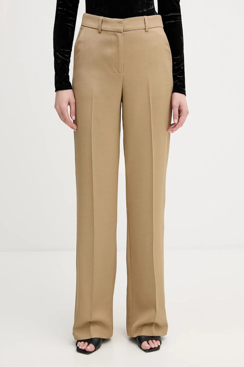 Pantaloni din lână ABBY marciano by guess Pantaloni din lână ABBY marciano by guess