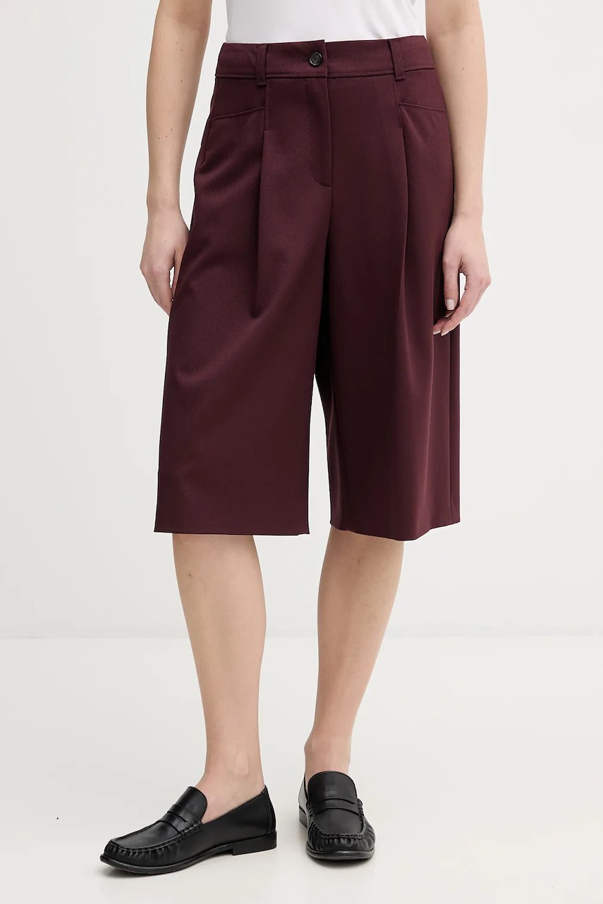 Boss orange pantaloni scurți cu talie înaltă c Talarina Boss orange pantaloni scurți cu talie înaltă c Talarina