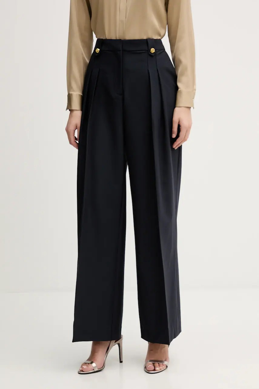 Pantaloni barbour Avery cu picior drept Pantaloni barbour Avery cu picior drept