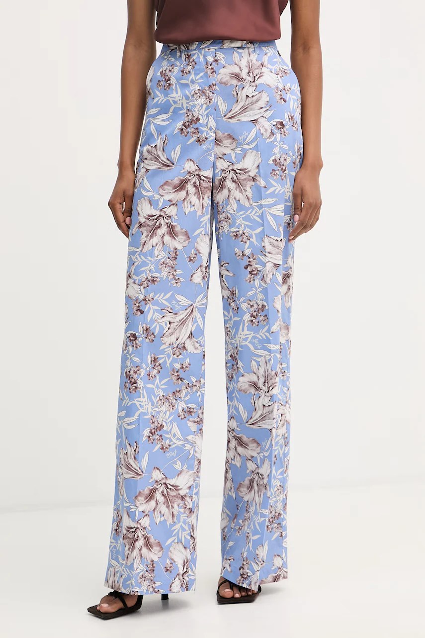 Pantaloni din bumbac liu jo pentru femei Pantaloni din bumbac liu jo pentru femei