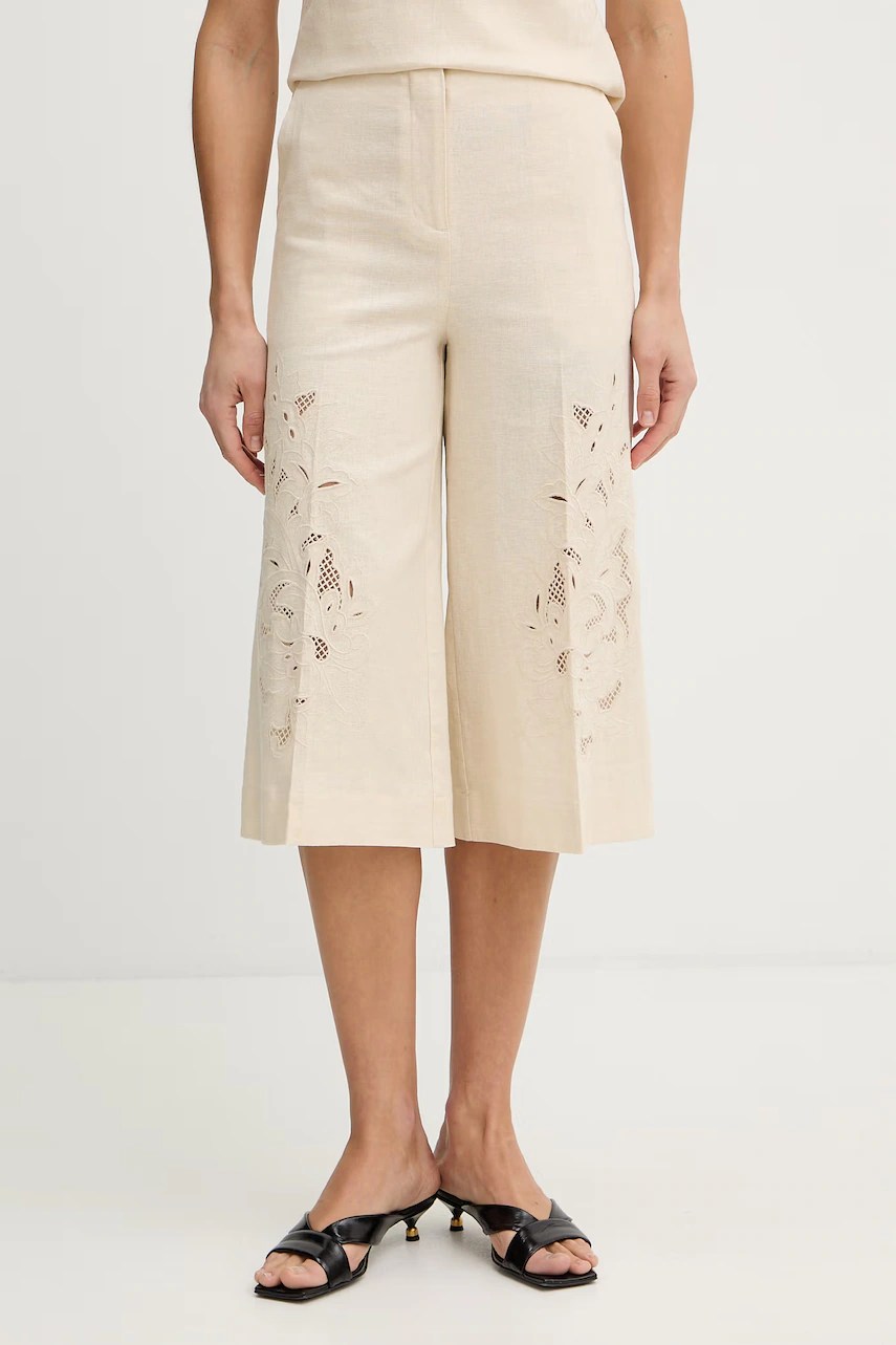 Pantaloni cu in twinset Pantaloni cu in twinset